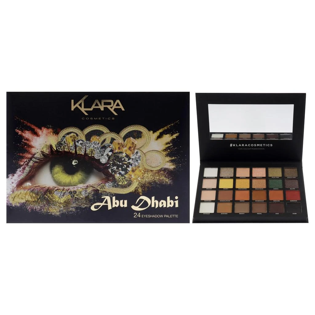 Klara 24 Eyeshadow Palette - Abu Dhabi by  for Women - 1.68 oz Eye Shadow 1
