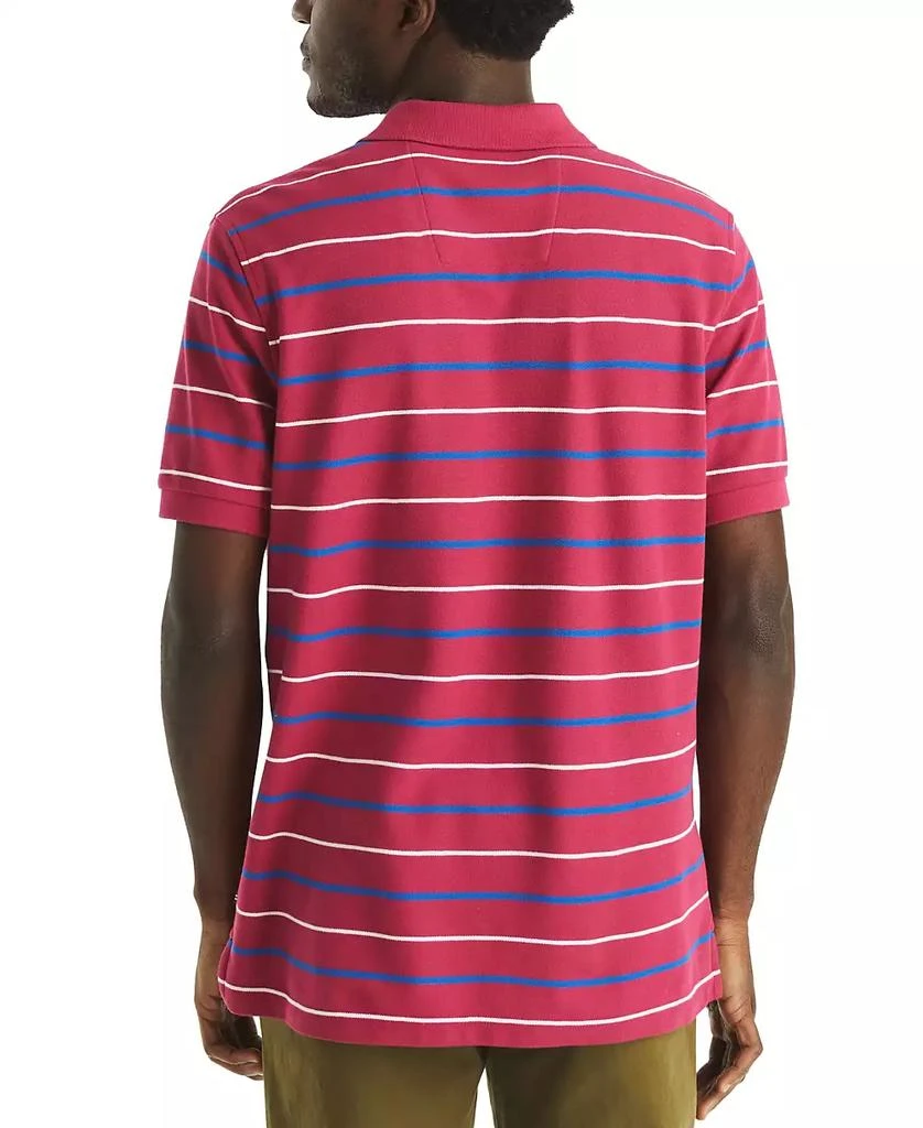 Nautica Men's Striped  Classic Fit Deck Polo Shirt 5