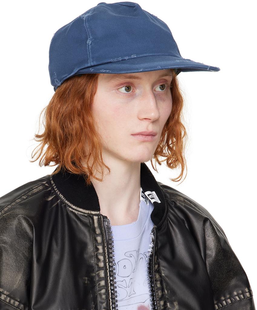 Maison MIHARA YASUHIRO Blue CA4LA Edition Distressed Cap