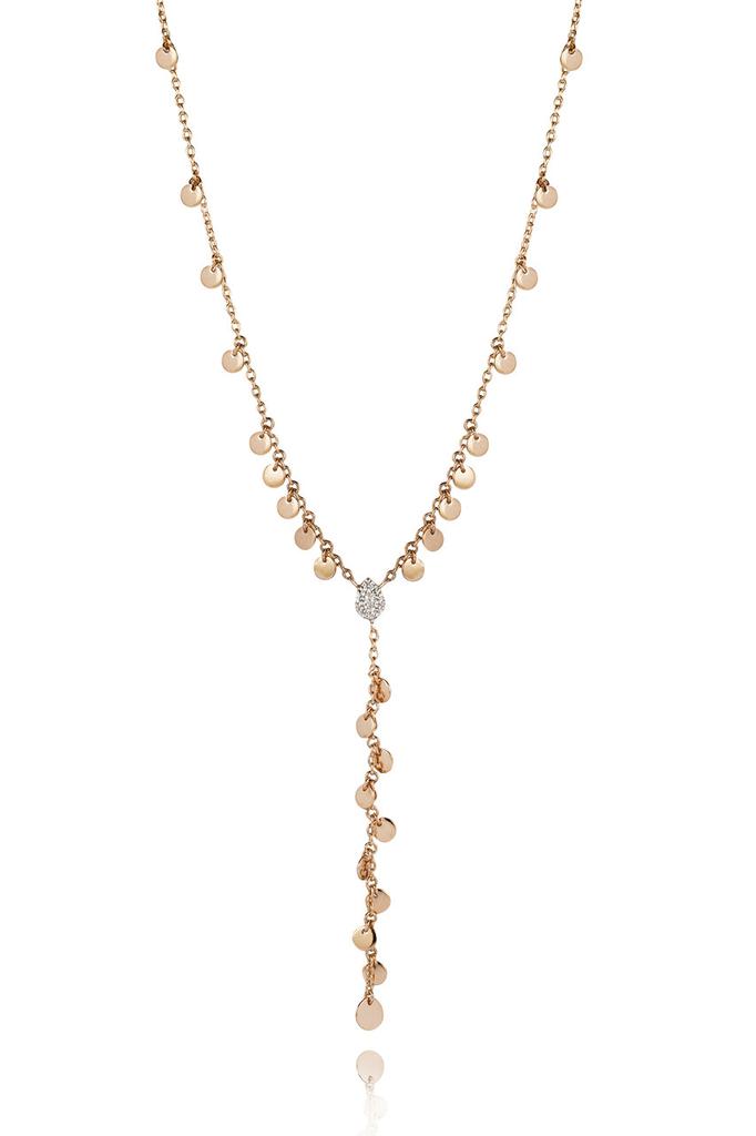 Mozafarian Diamond y necklace