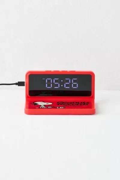 Urban Outfitters SOAR Peanuts Alarm Clock & Wireless Charger 2