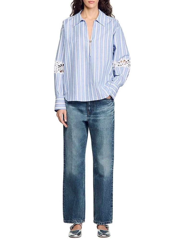 Sandro Striped Shirt 6