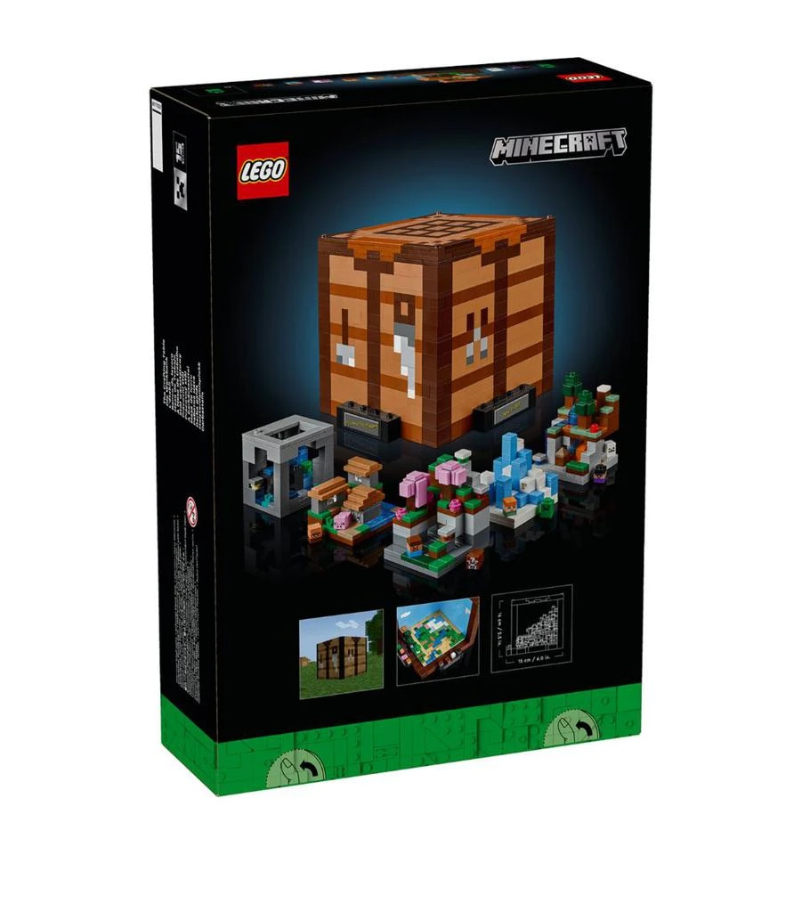 LEGO Minecraft Crafting Table Model Set for Adults 21265 6