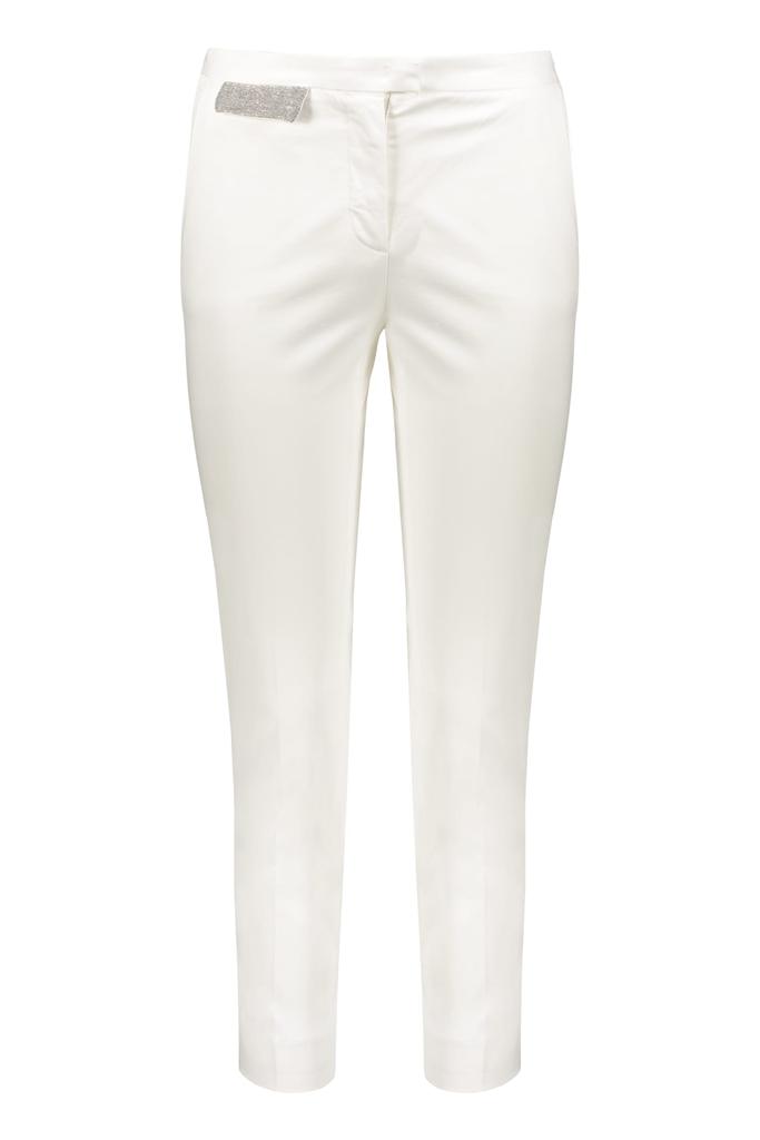 パンツ FABIANA FILIPPI PAD265F320L191_0142 Trousers Cotton NEW Fabiana Filippi Cotton Trousers in Black Size 14 #P1975