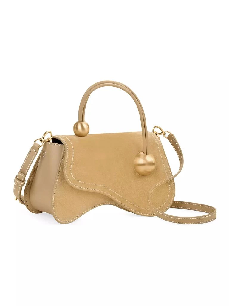 Cult Gaia Kazia Suede Top Handle Bag 2