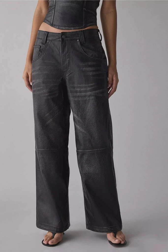 Jaded London Jaded London Ash Faux Leather Colossus Trouser 2