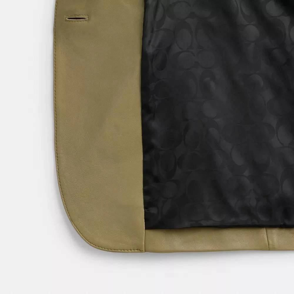 Coach Leather Blazer 2