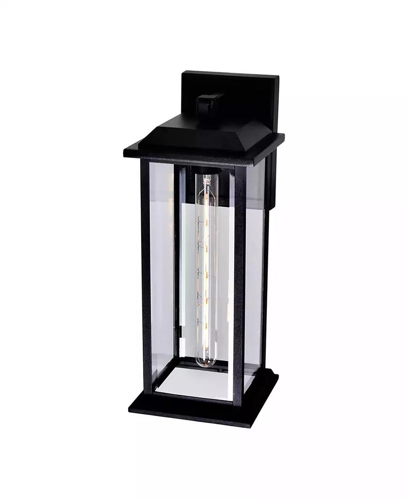 CWI Lighting 16.4" Metal Blackbridge 1 Light Outdoor Wall Lantern 2