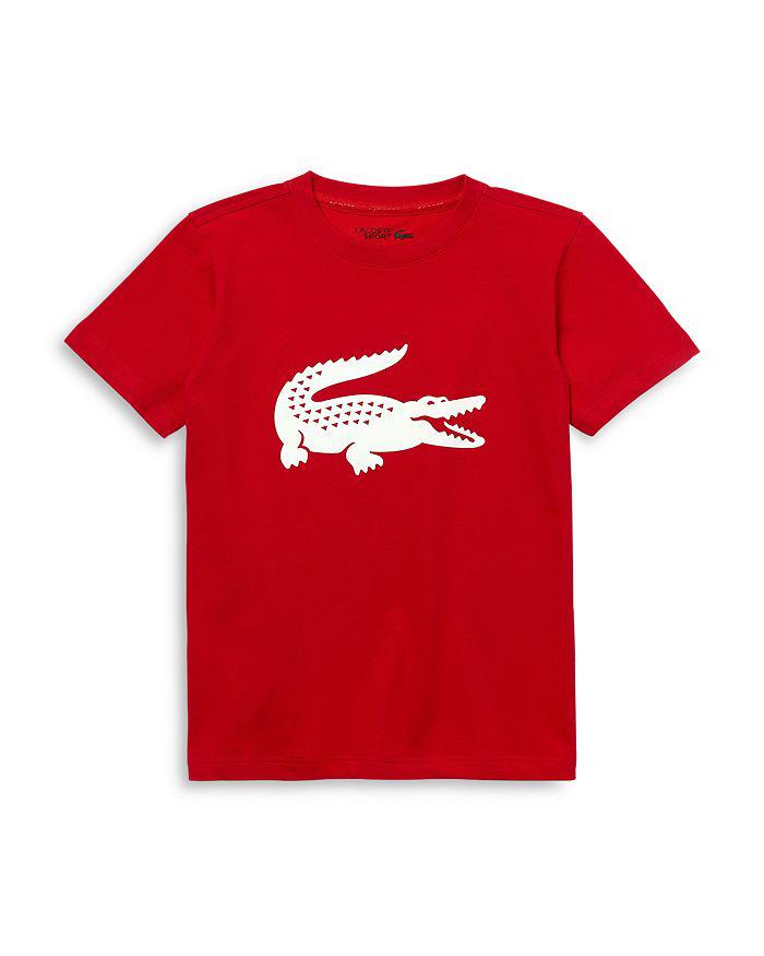 Lacoste Boys' Crocodile Logo Graphic Tee - Little Kid, Big Kid