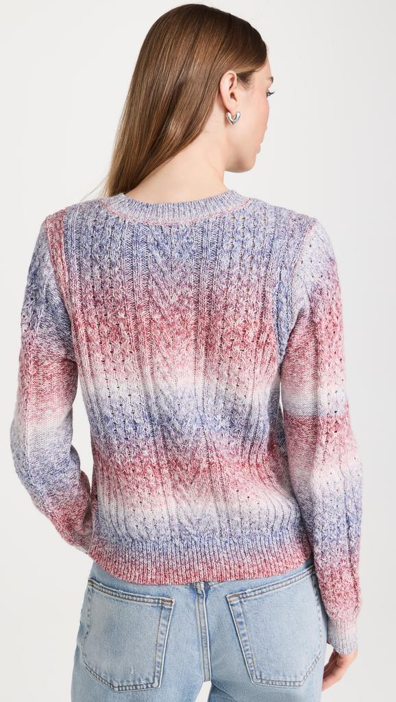 Scotch  Soda Space Dye Crew Neck Pullover