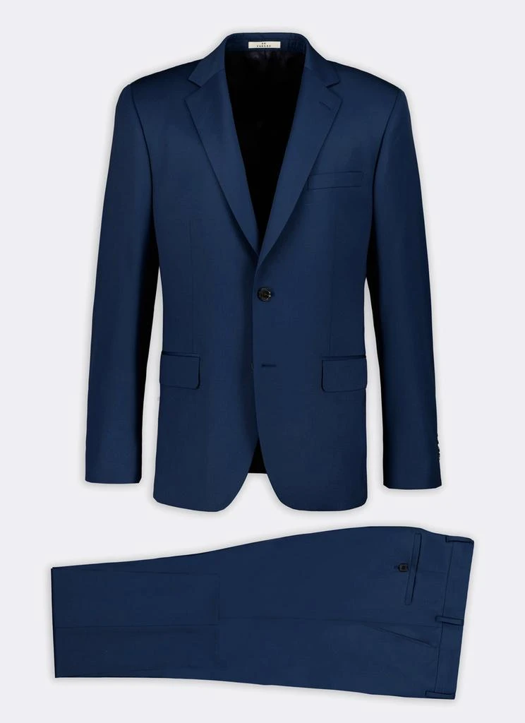 预计3周后发货 Fursac Fursac - Costume 2 Pièces Serge Unie Turbo 180 - Petrole 5