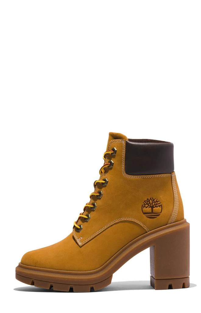 Timberland Women's Wheat Allington Heights Mid Lace-Up Boots 8