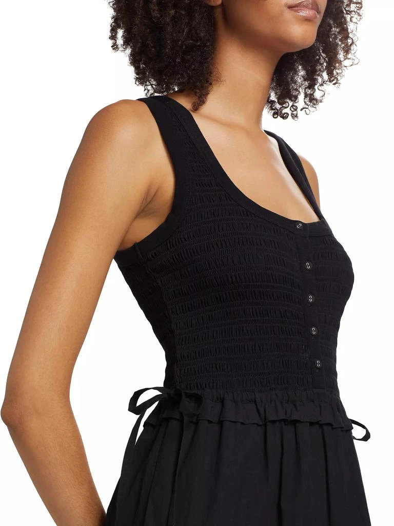 Cinq à Sept Hali Smocked Midi-Dress 6