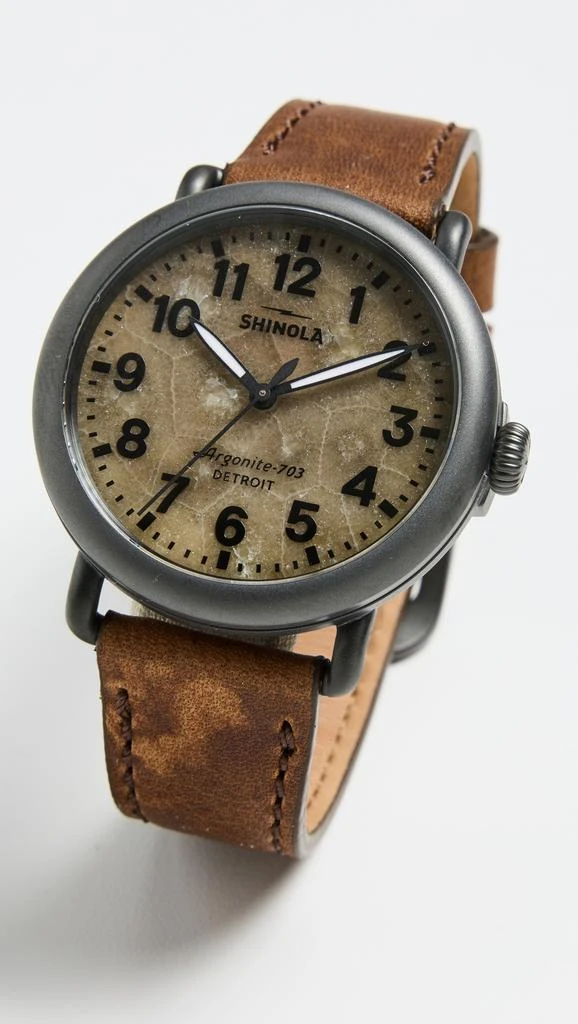 Shinola Runwell 3h 41MM Petoskey Watch 4