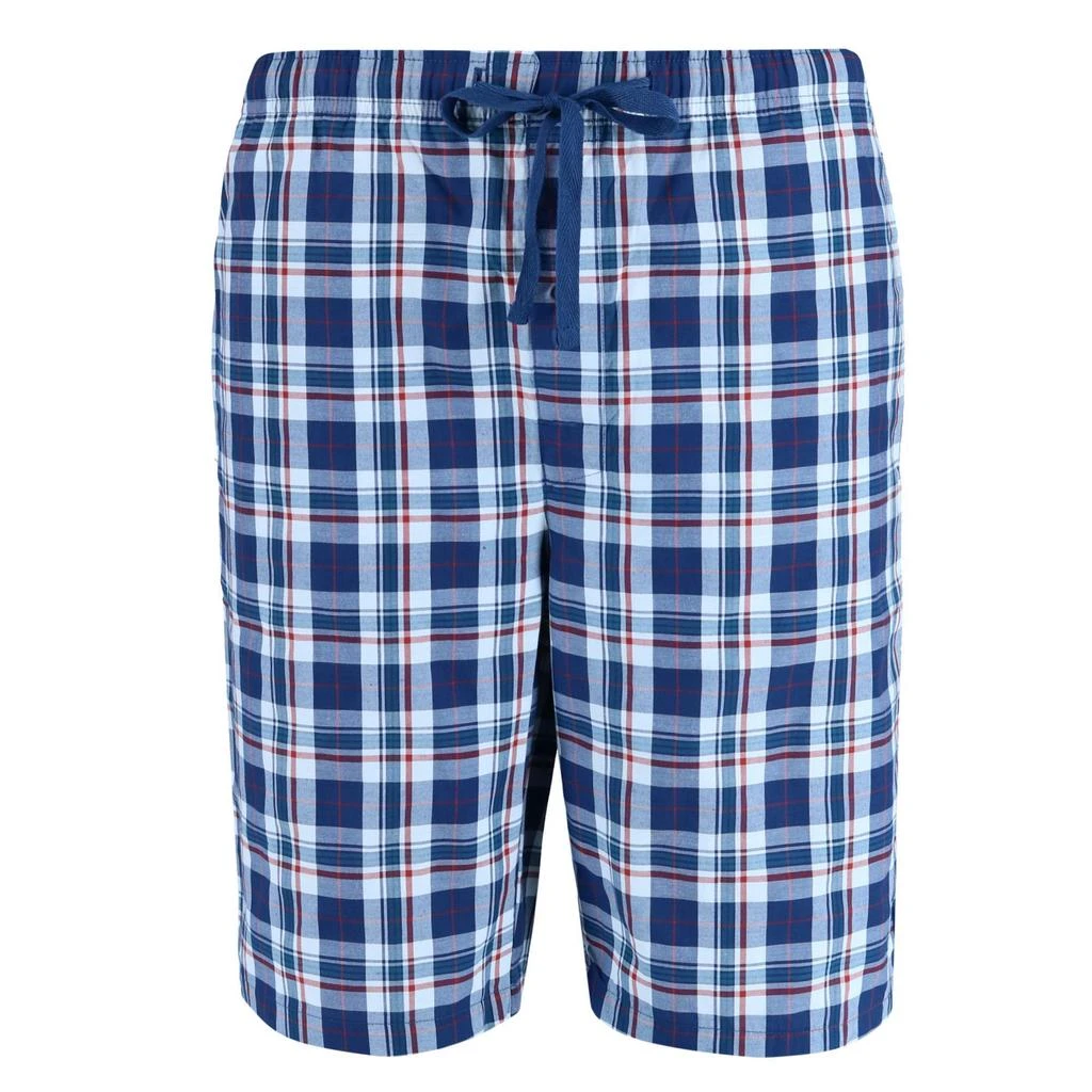 Hanes Men's Big and Tall Woven Cotton Pajama Sleep Shorts 1