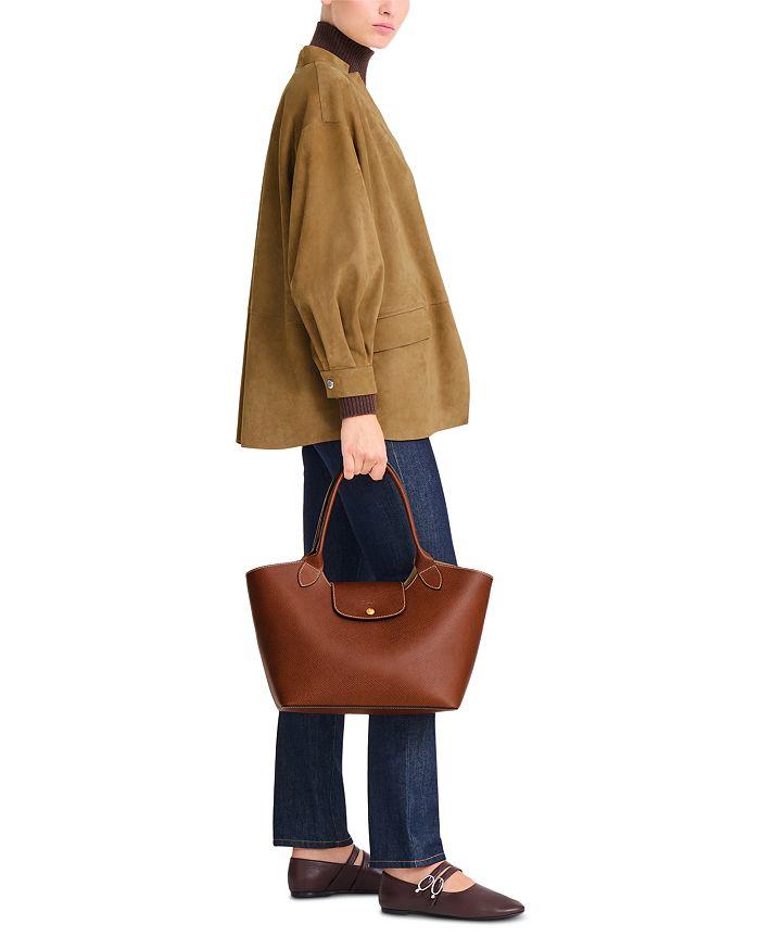 Longchamp Epure Leather Shoulder Tote