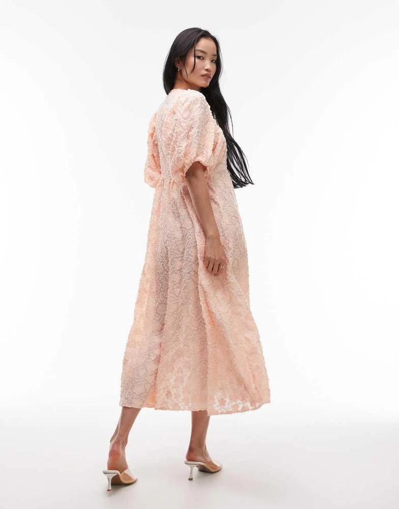 maxi linen dress Long Sleeved Linen Maxi Dress 'Lauren' main image 0