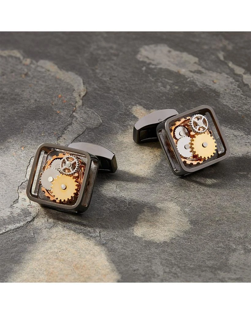 Tateossian Gears Square Cufflinks 2