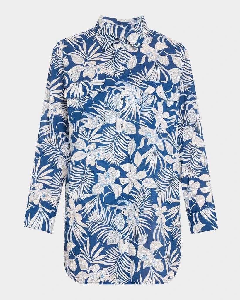 Tommy Bahama Blooms Boyfriend Shirt 1