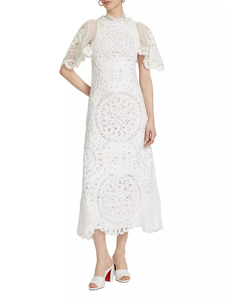 Sea Anastasia Battenburg Lace Maxi Dress 3