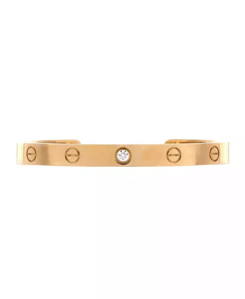 Cartier Love 1 Diamond Cuff Bracelet