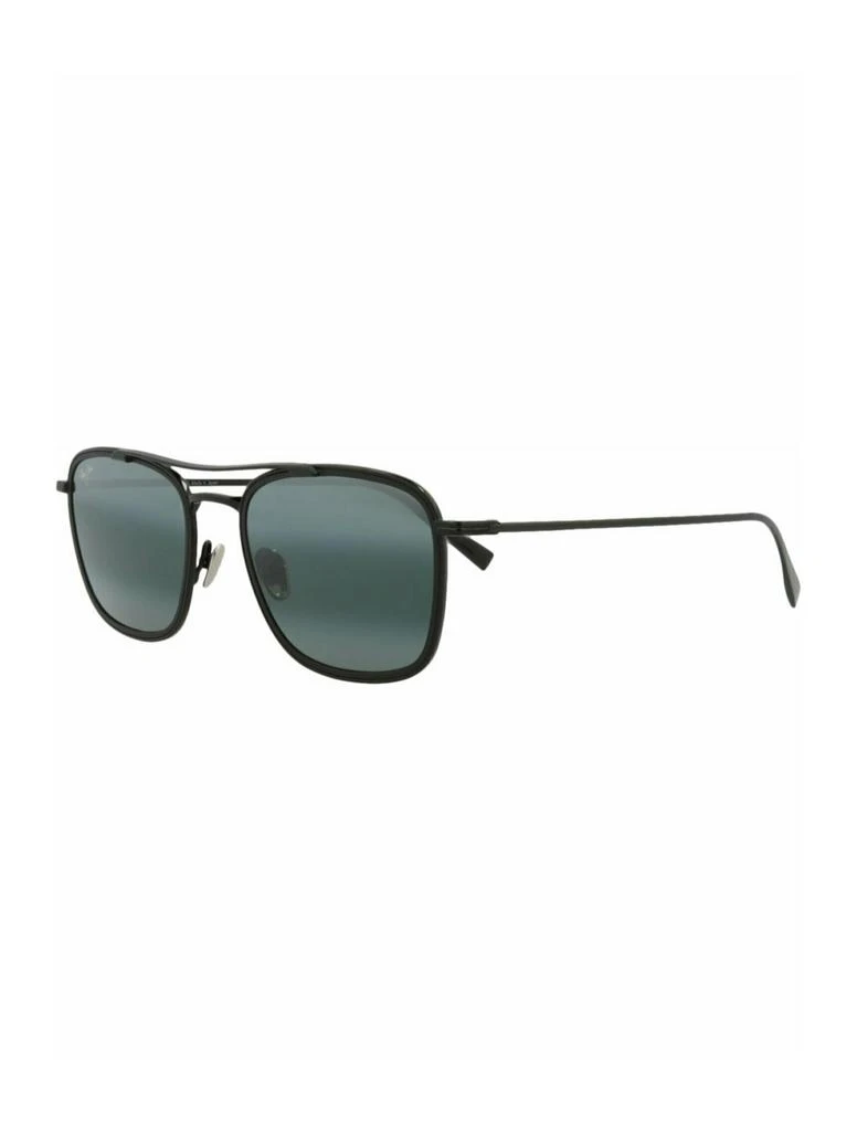 Maui Jim Aviator-Frame Titanium Nylon Sunglasses 2