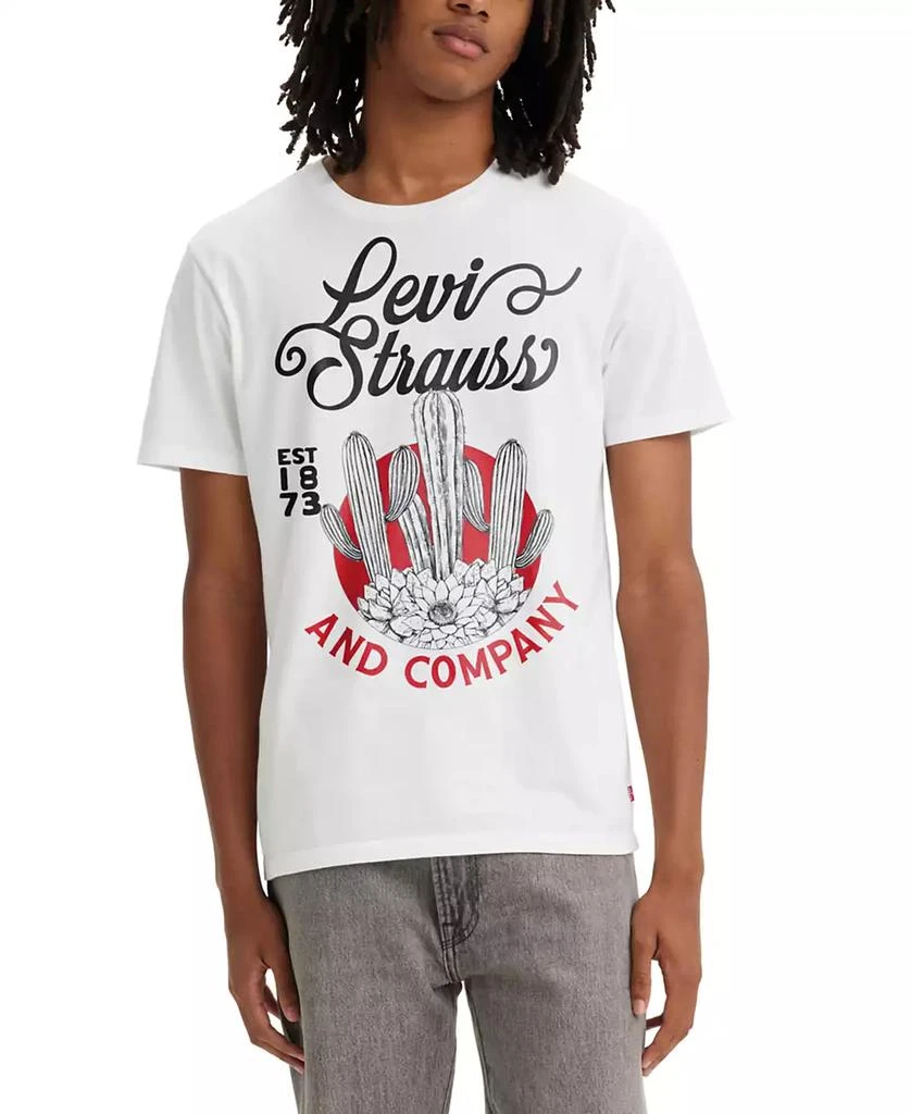 Levi's Men's Cactus Logo Graphic T-Shirt 1