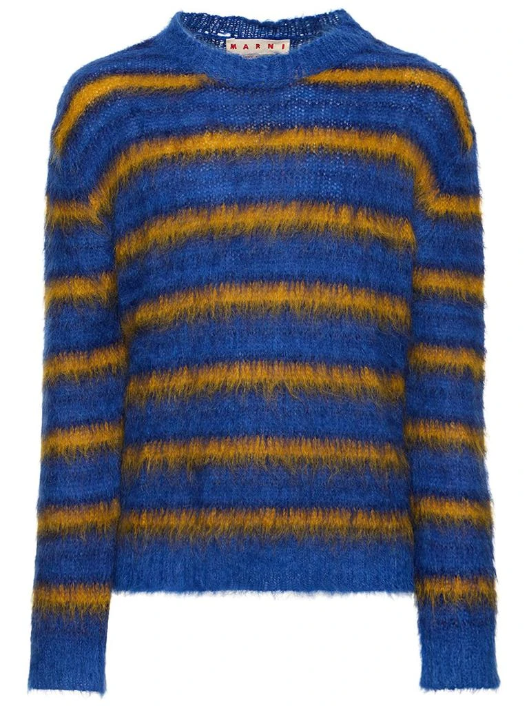 Marni Iconic Brushed Mohair Blend Knit Sweater 1
