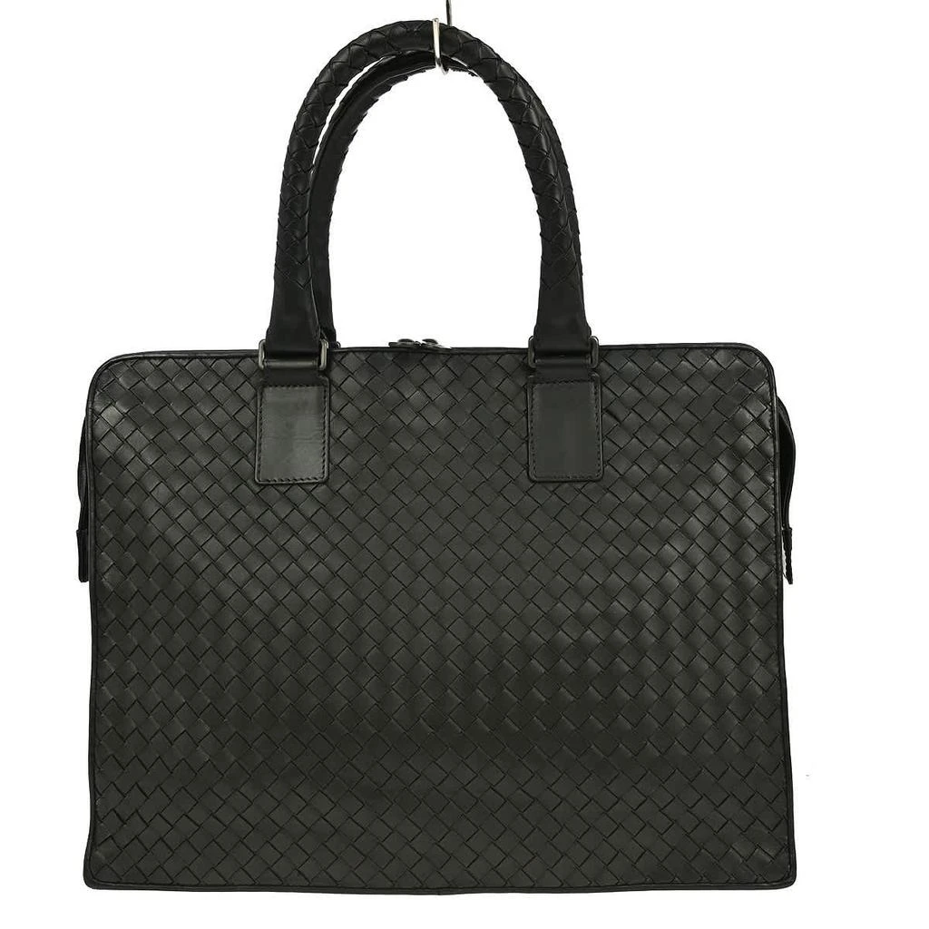 Bottega Veneta Top Zip Briefcase Intrecciato Nappa Leather Briefcase Bag (Pre-Owned)