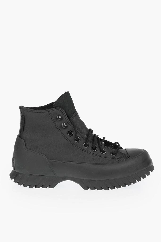 Converse All Star Chuck Taylor Texture Leather High-Top Sneakers 3