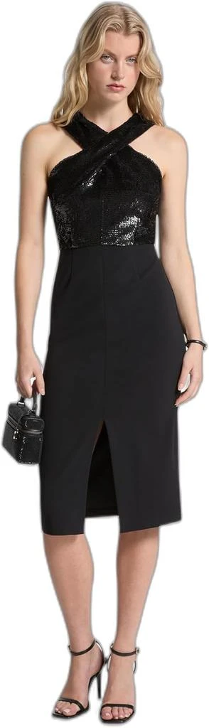 michael kors midi dress Michael Kors Michael Kors Women's Sequin Halter Midi Dress
