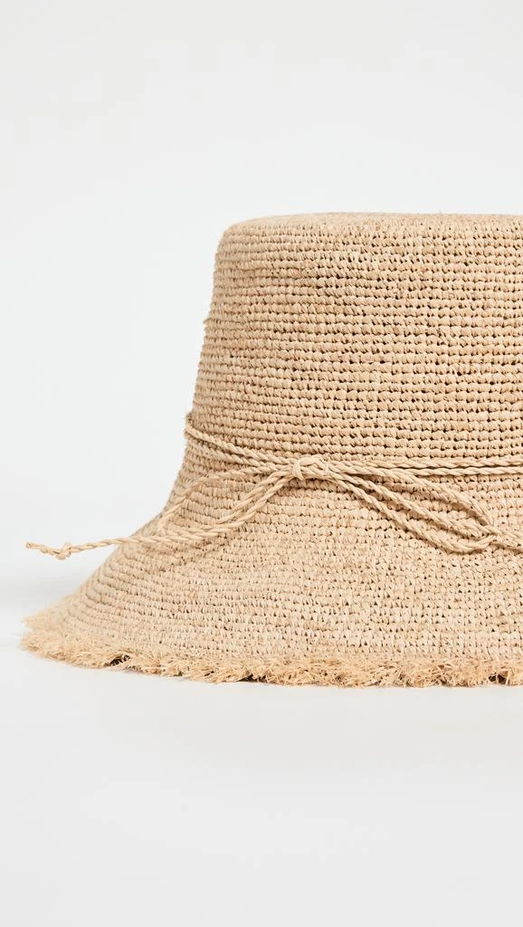 Hat Attack Packable Raffia Bucket Hat 3