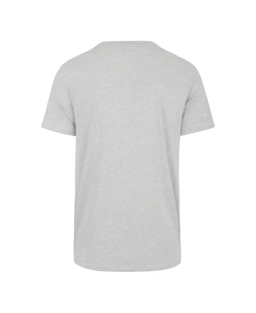 47 Brand Men's Heather Gray Texas Rangers Sandy Daze Franklin T-shirt 3