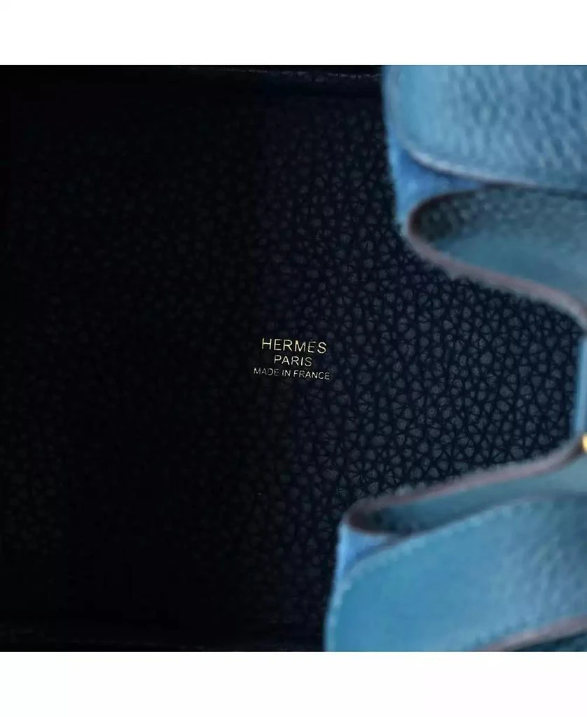 Pre-Owned HERMÉS PM Picotin Lock Bag Clemence 5