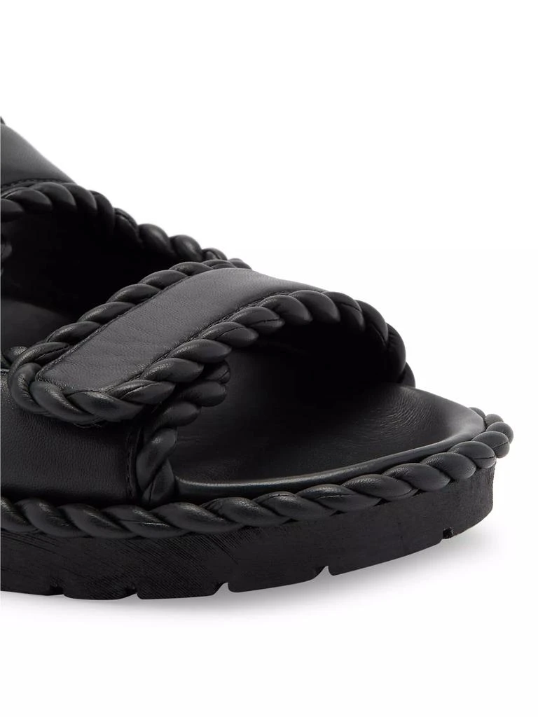 Bottega Veneta Twisted Leather Slingback Sandals 6