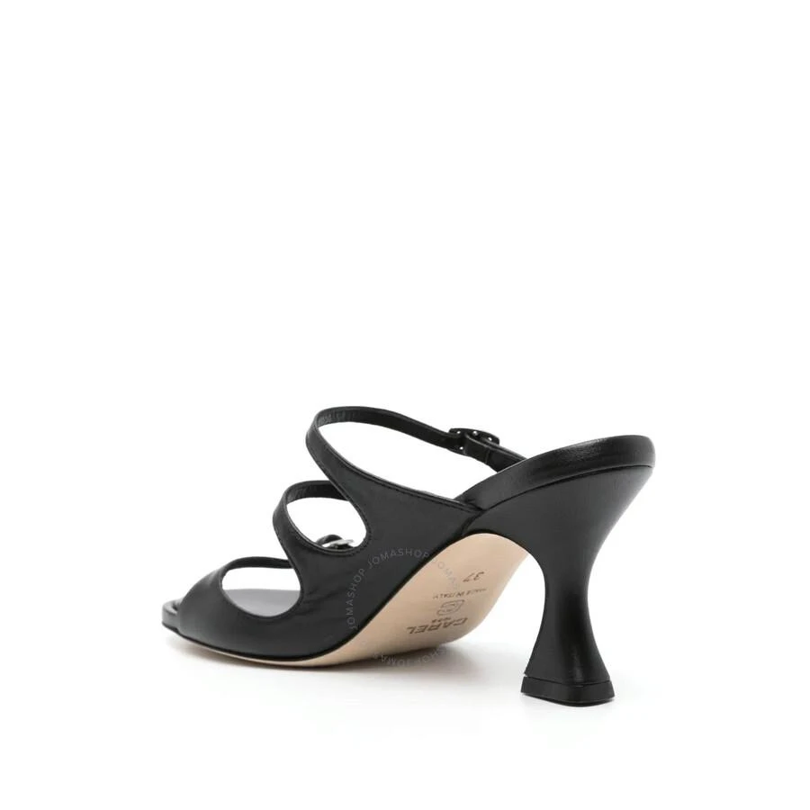 Carel Kitty 3-Strap Leather Mules 3