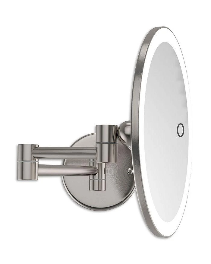 Ilios Lighting Magnified Rechargeable Wall Mirror 3