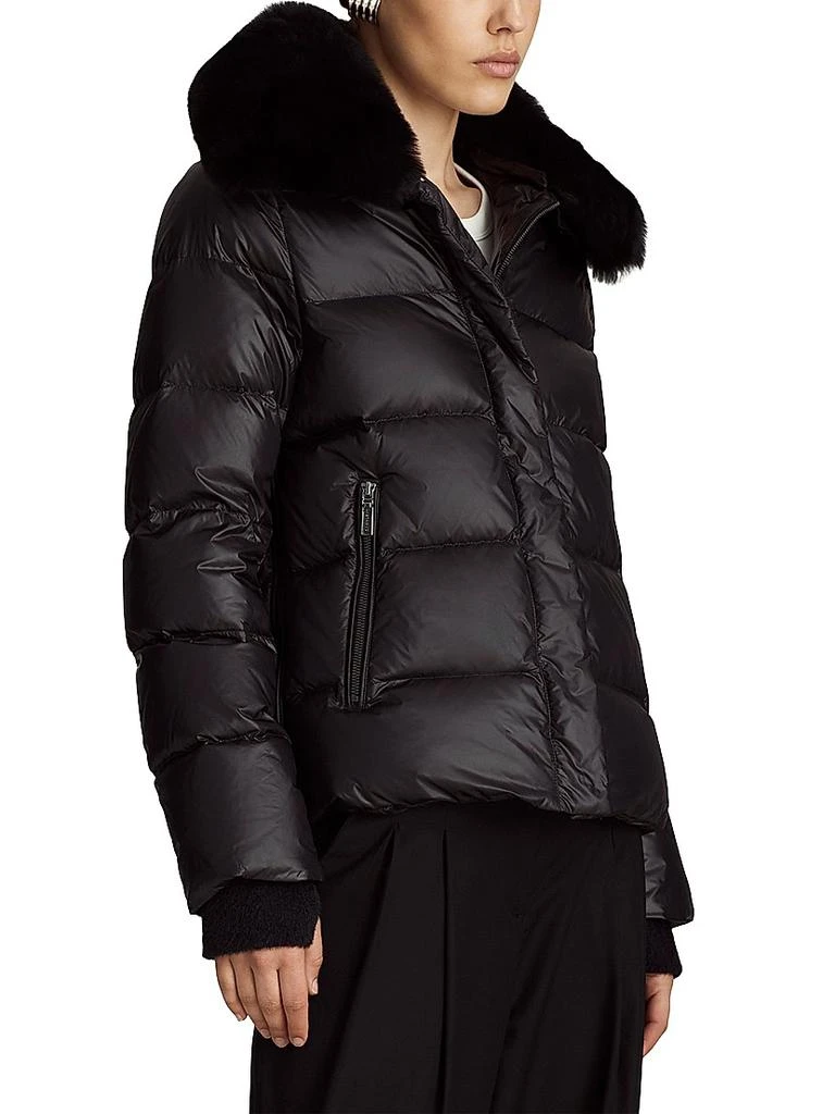 Dawn Levy Vera Down Shearling Jacket 5
