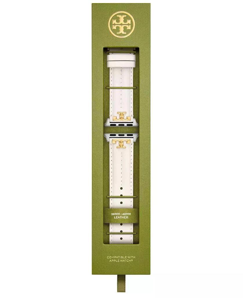 Tory Burch Braided Leather Apple Watch Band- Ivory Tory Burch Women main image 2