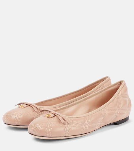 Valentino Quiltie leather ballet flats 4