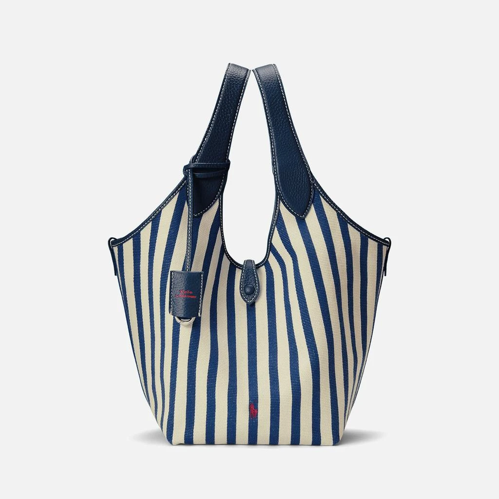 Ralph Lauren Polo Ralph Lauren Stripe Canvas Tote Bag 1