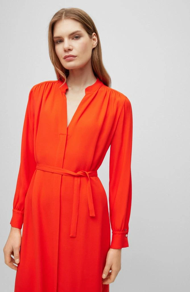 Hugo Boss Dibanorah Long Sleeve Midi Dress 8