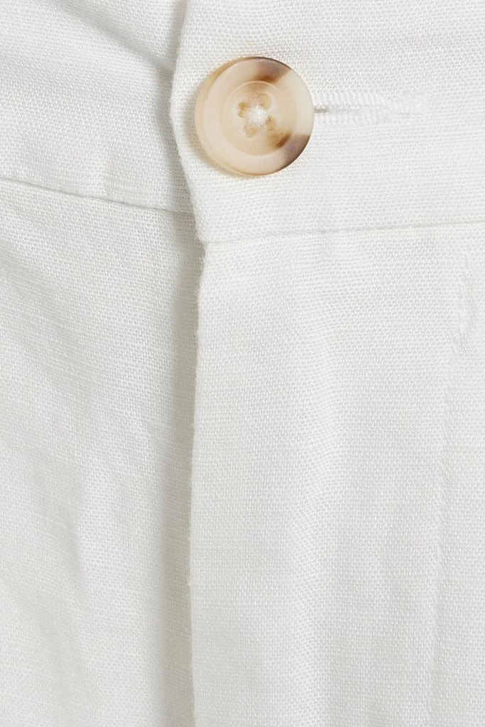 Onia Linen and Lyocell-blend wide-leg pants 4