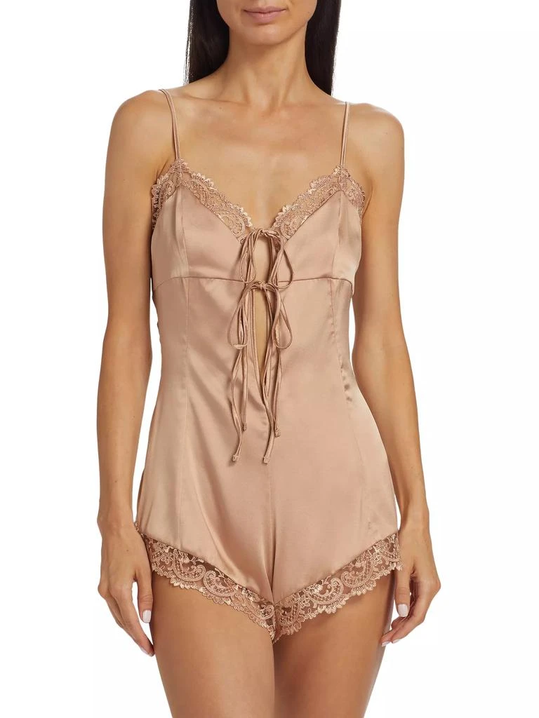 Kiki De Montparnasse Juliette Silk Lace Teddy 3