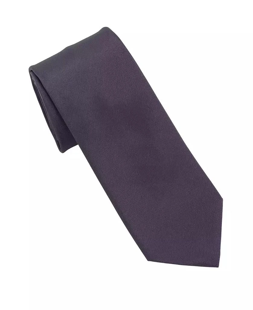DKNY Men’s Slim Iridescent Solid Neck Tie 1
