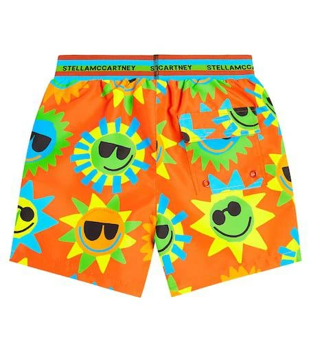 Stella McCartney Printed swim trunks 4
