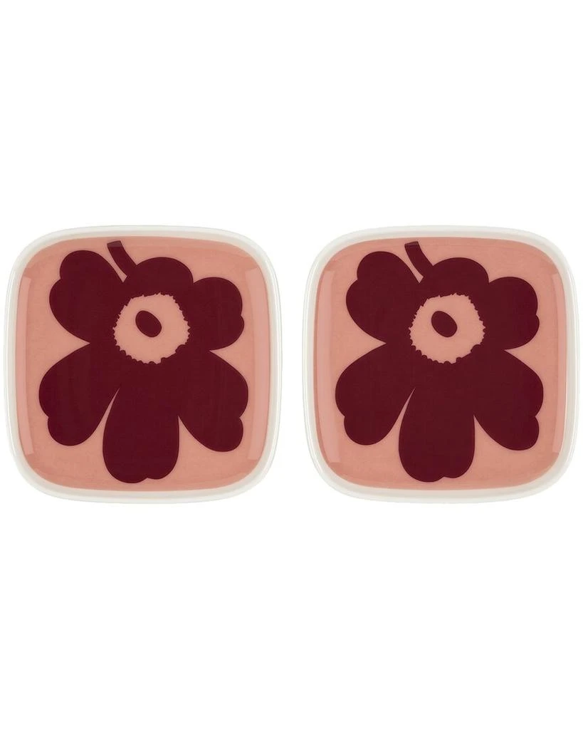 marimekko Set of 2 Unikko Plates