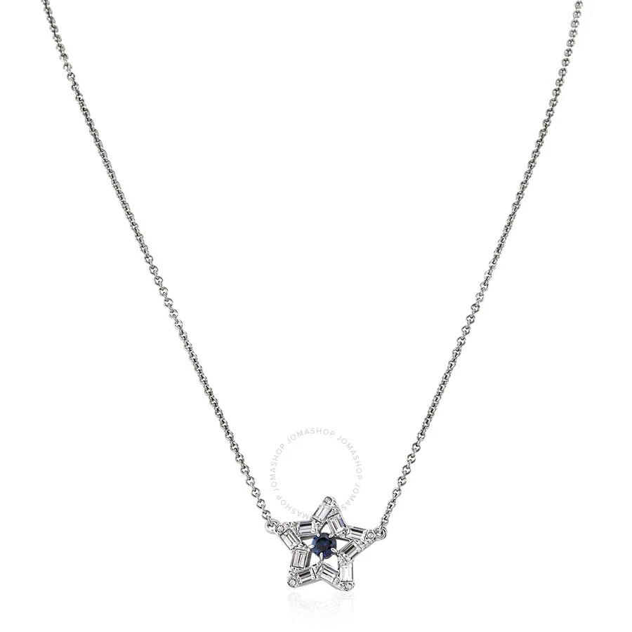 Swarovski Rhodium Plated Stella Star Pendant Necklace 1