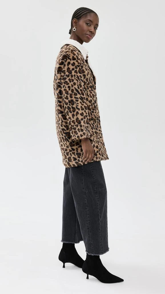 LNA Rana Faux Leopard Jacket 3