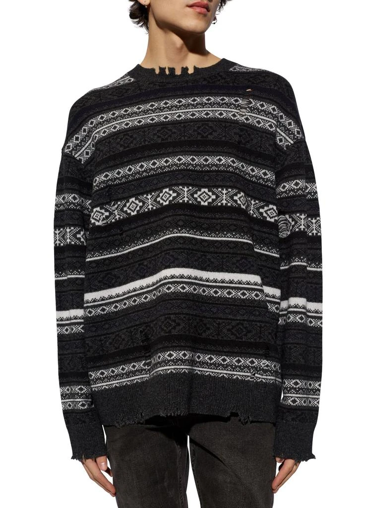 ALL SAINTS Halldor patterned sweater 2